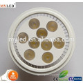 110*H71mm AC/DC 12V Hot Sale Led Lamp ar111 10W G53/GU10 CE RoHS Approval